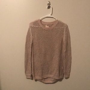 Pink Shimmer Sweater size Small